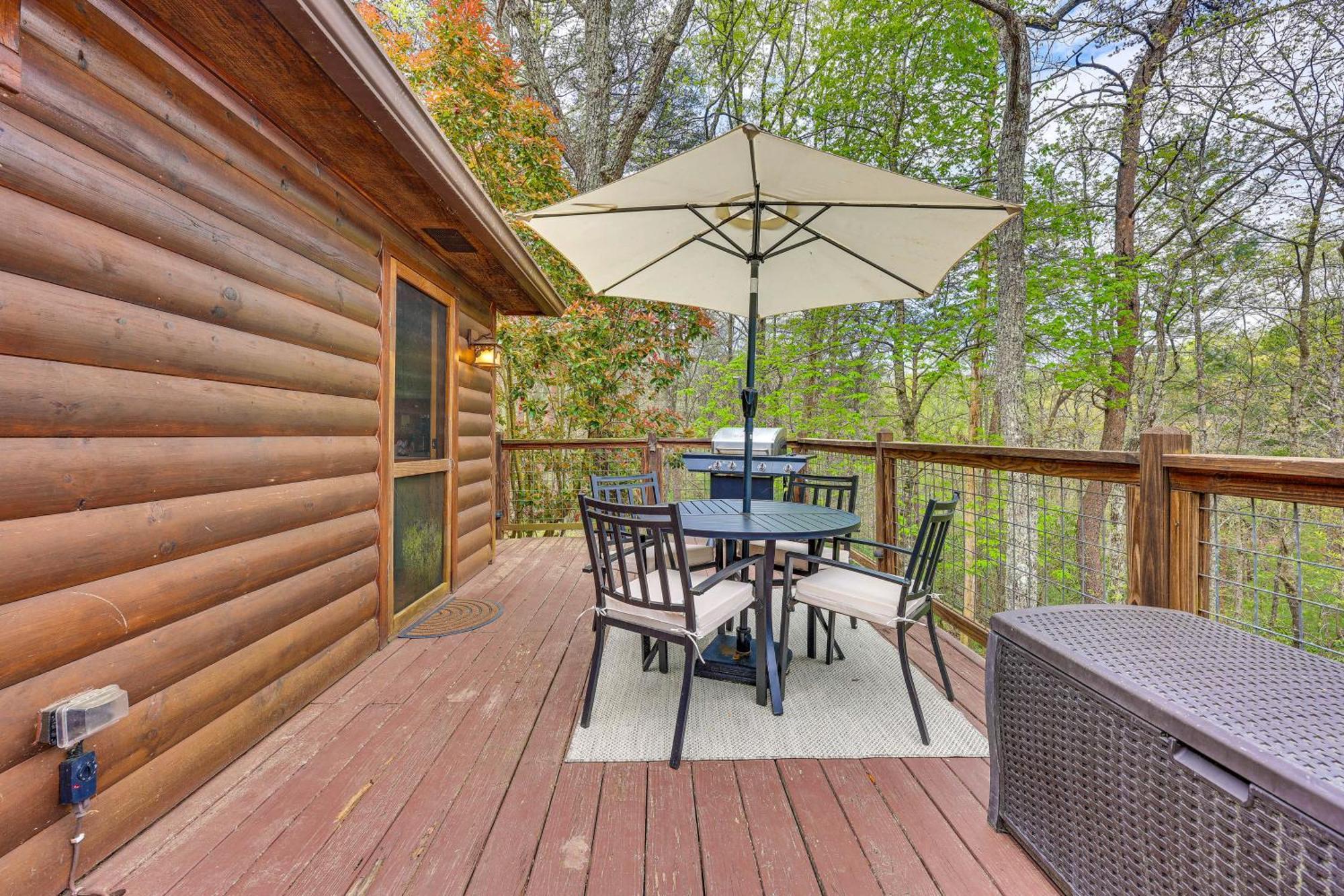 בלו רידג' Cozy Cabin In Private Location With Hot Tub And Grill! מראה חיצוני תמונה